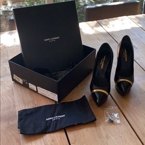 Saint Laurent black heels